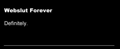 forever